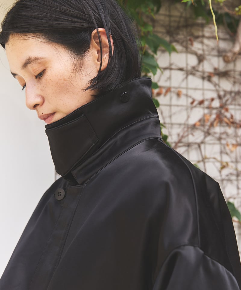 ジャケット・アウター AS, Oversized Satin Blouson Oversized Satin Blouson | As,