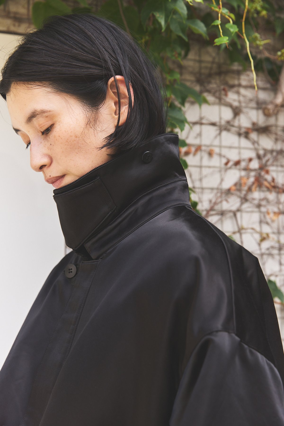 Oversized Satin Blouson | As,