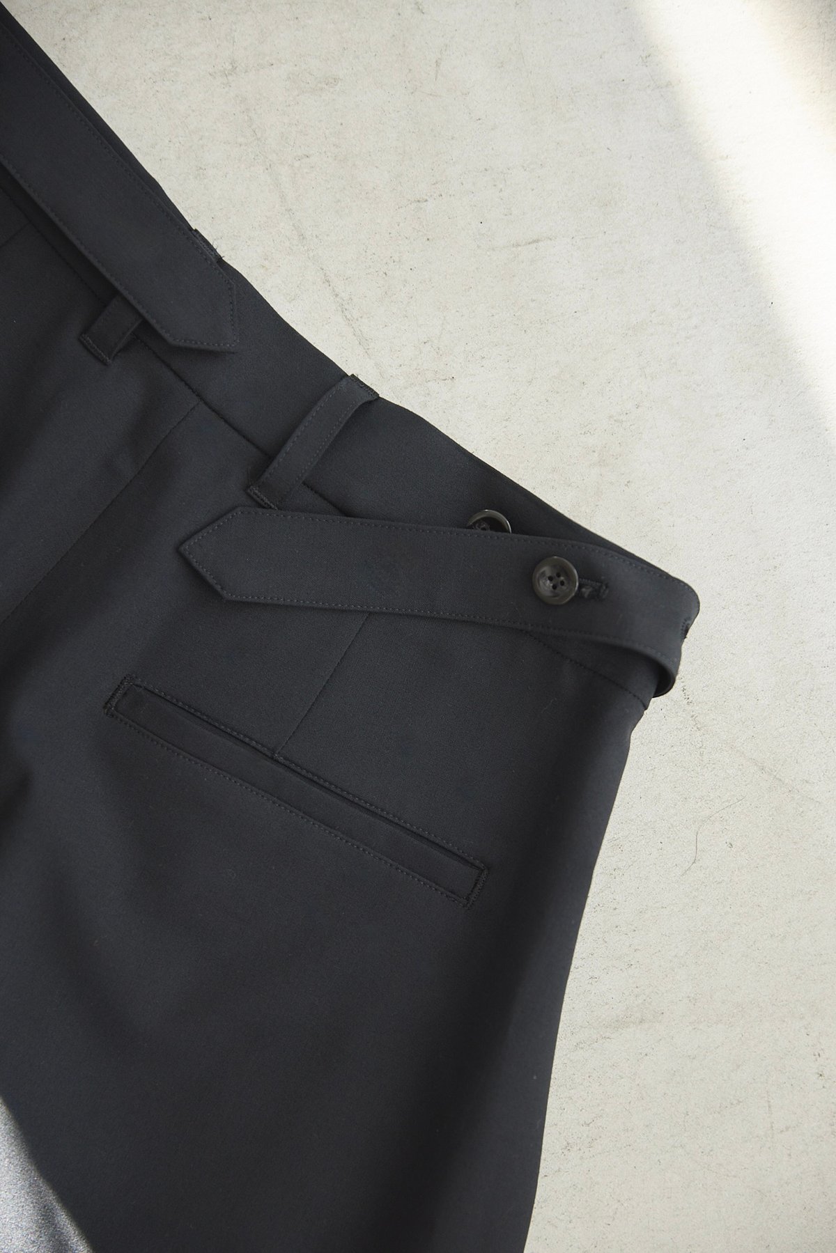 Balloon wide trousers(Black) | As,
