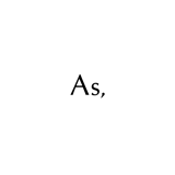 As,