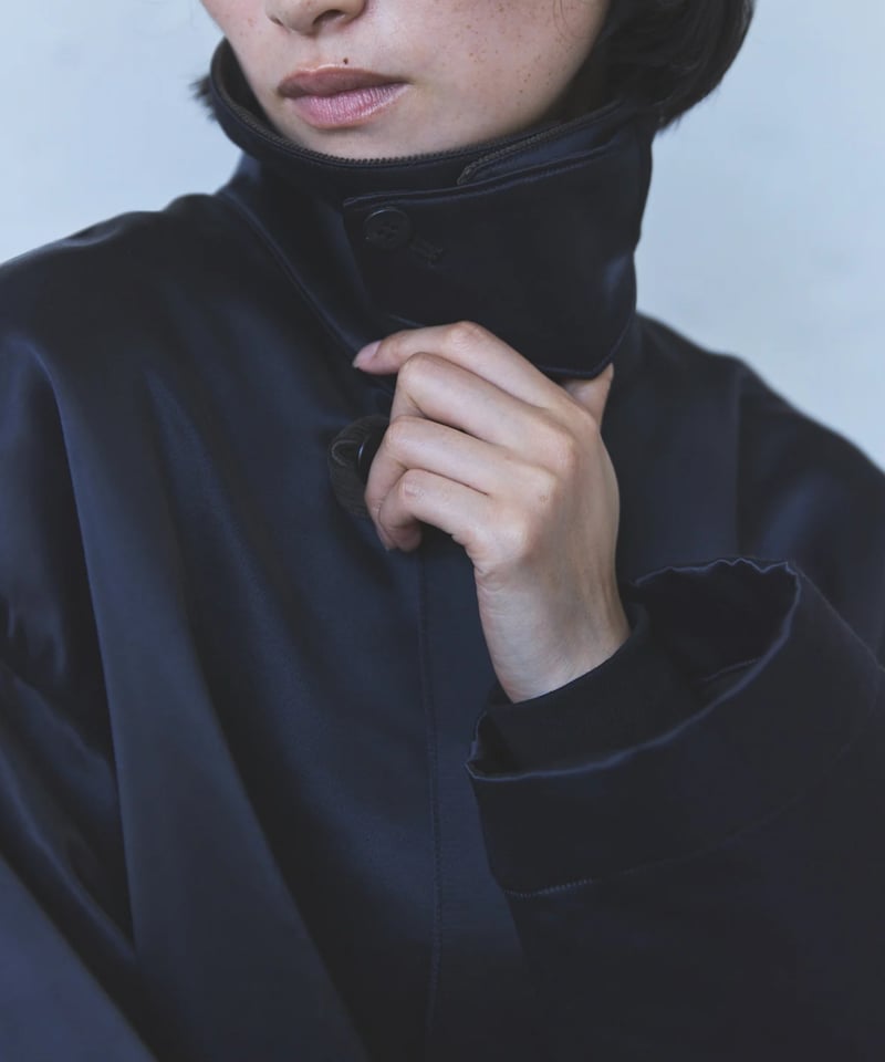 Oversized Satin Blouson | As,