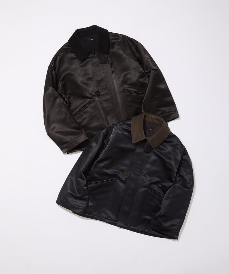 ジャケット・アウター AS, Oversized Satin Blouson Oversized Satin Blouson | As,