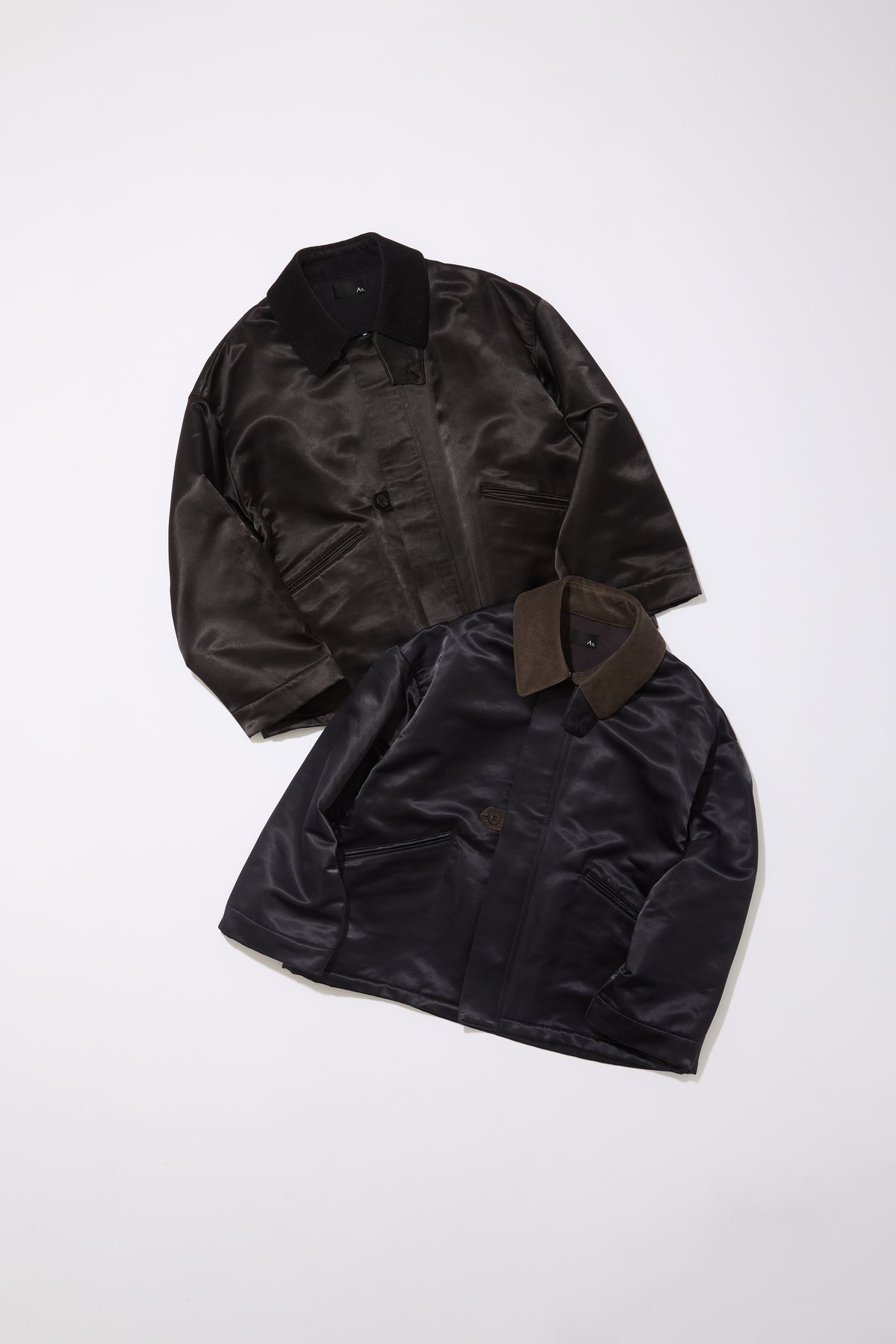 Oversized Satin Blouson | As,