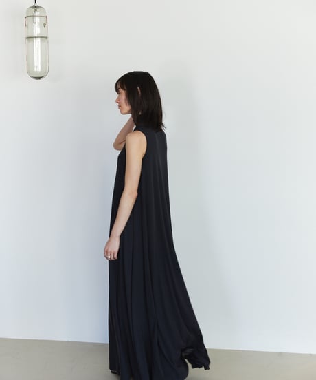 ＜ARCHIVE EDIT＞Floating High-Neck Dress