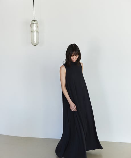 ＜ARCHIVE EDIT＞Floating High-Neck Dress