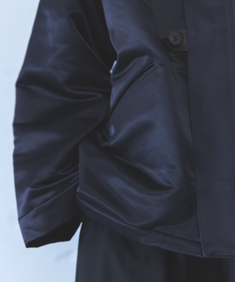 Oversized Satin Blouson | As,