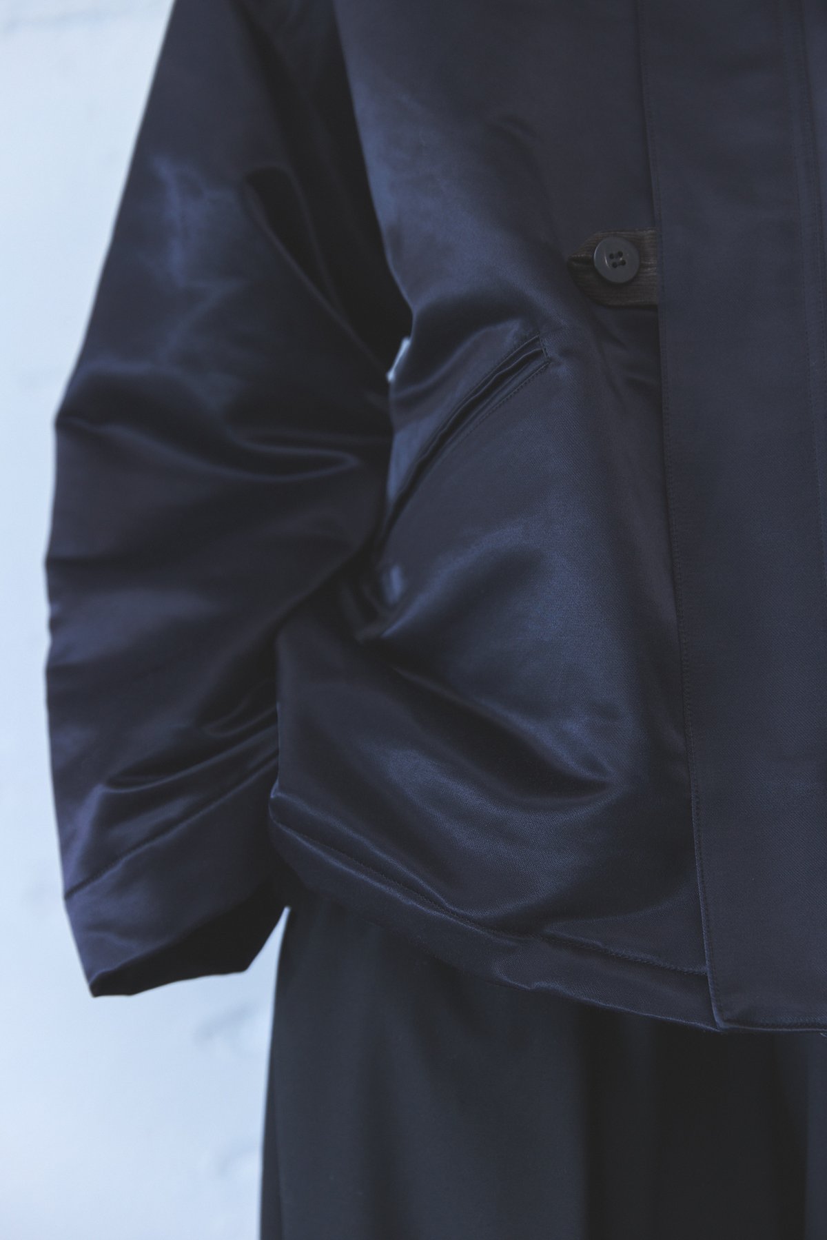 ジャケット・アウター AS, Oversized Satin Blouson Oversized Satin Blouson | As,