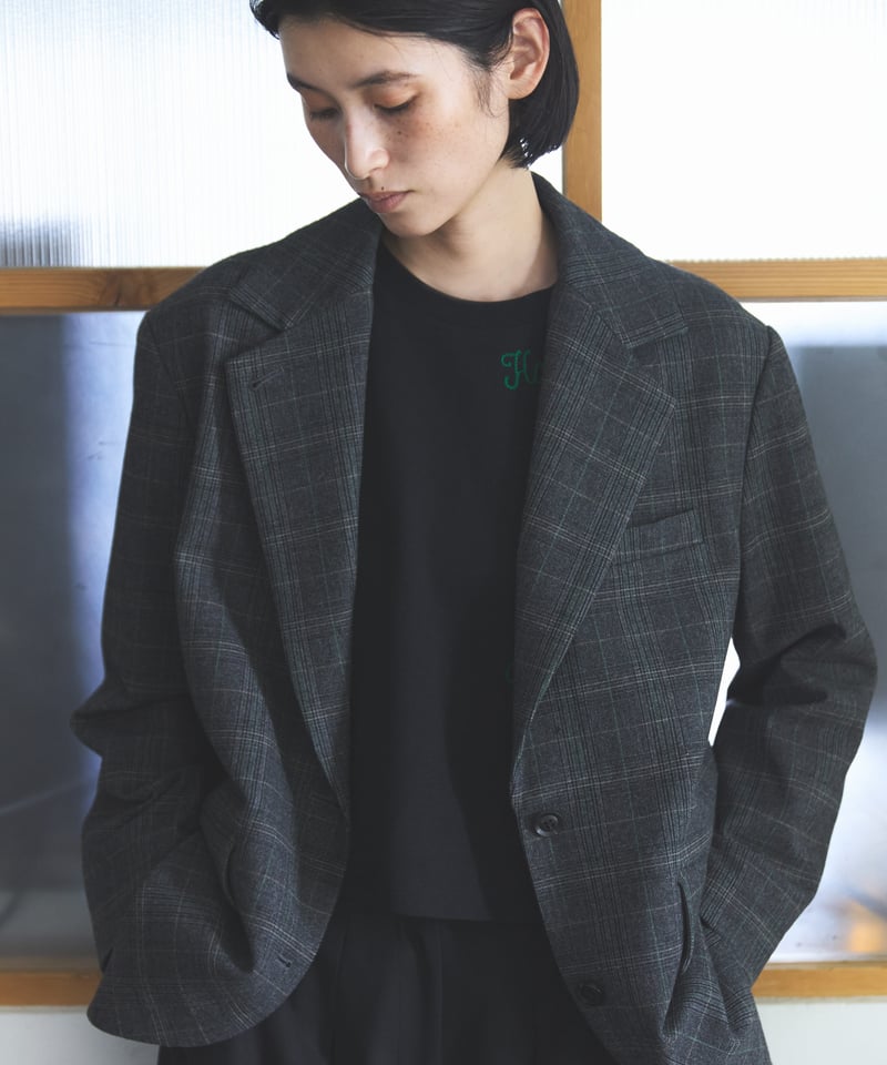 Classic Dual Jacket - Glen check | As,