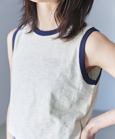 Otona Cropped Tank (Ringer)