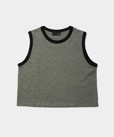Otona Cropped Tank (Ringer)