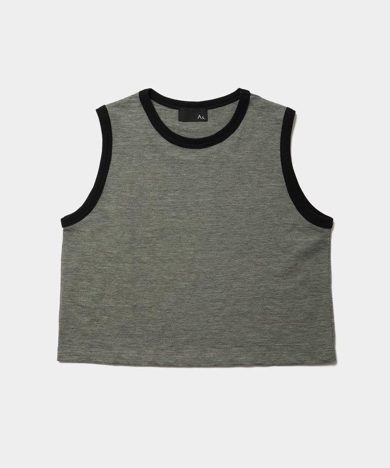 Otona Cropped Tank (Ringer) | As,