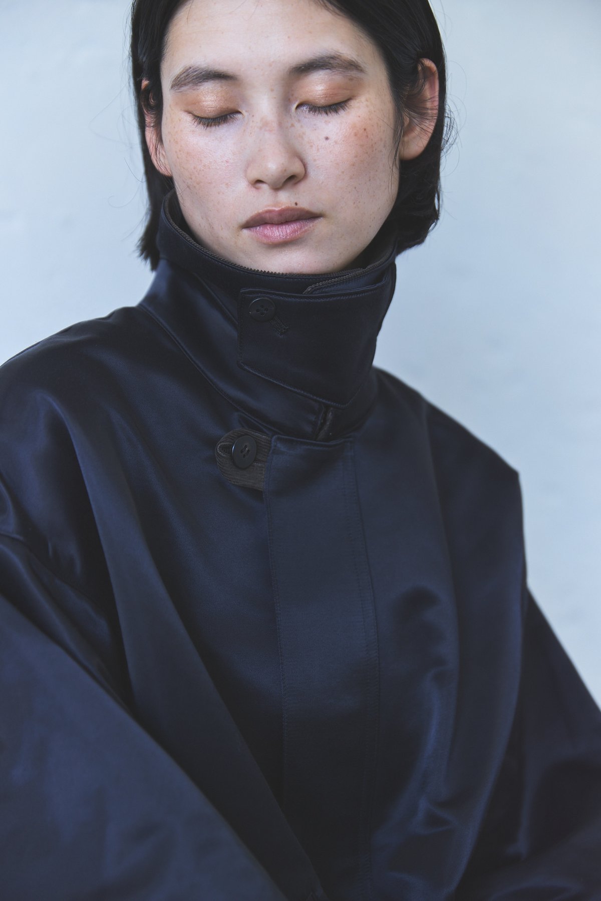 ジャケット・アウター AS, Oversized Satin Blouson Oversized Satin Blouson | As,