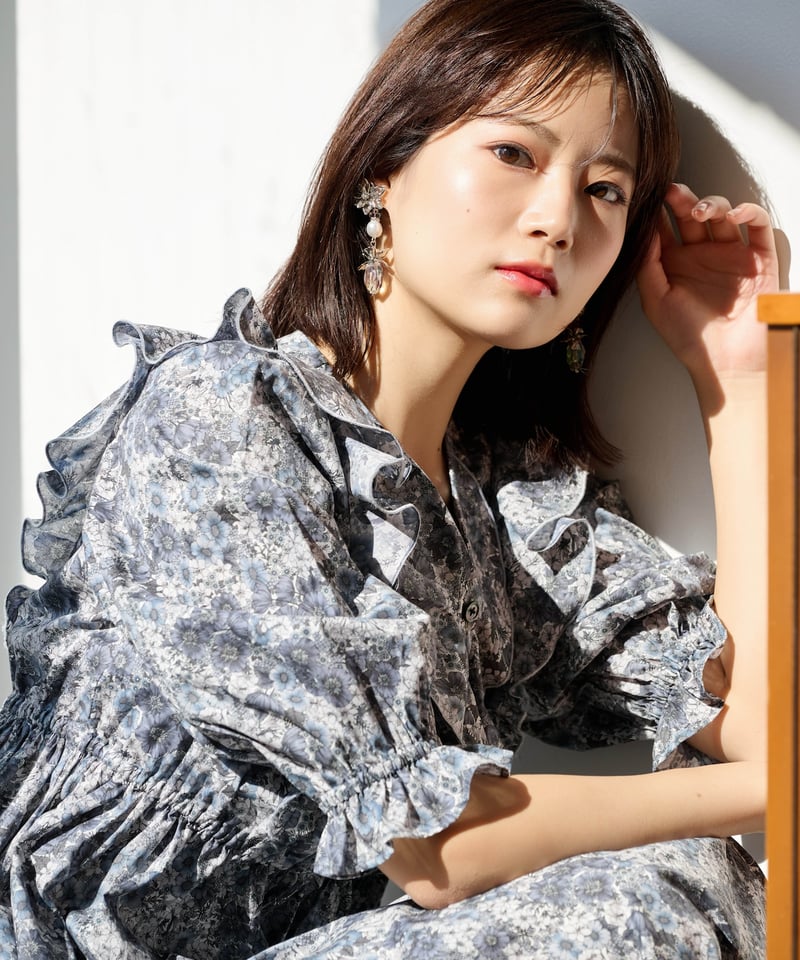 フリルワンピース | Liberty London “Gloria Flowers” | R