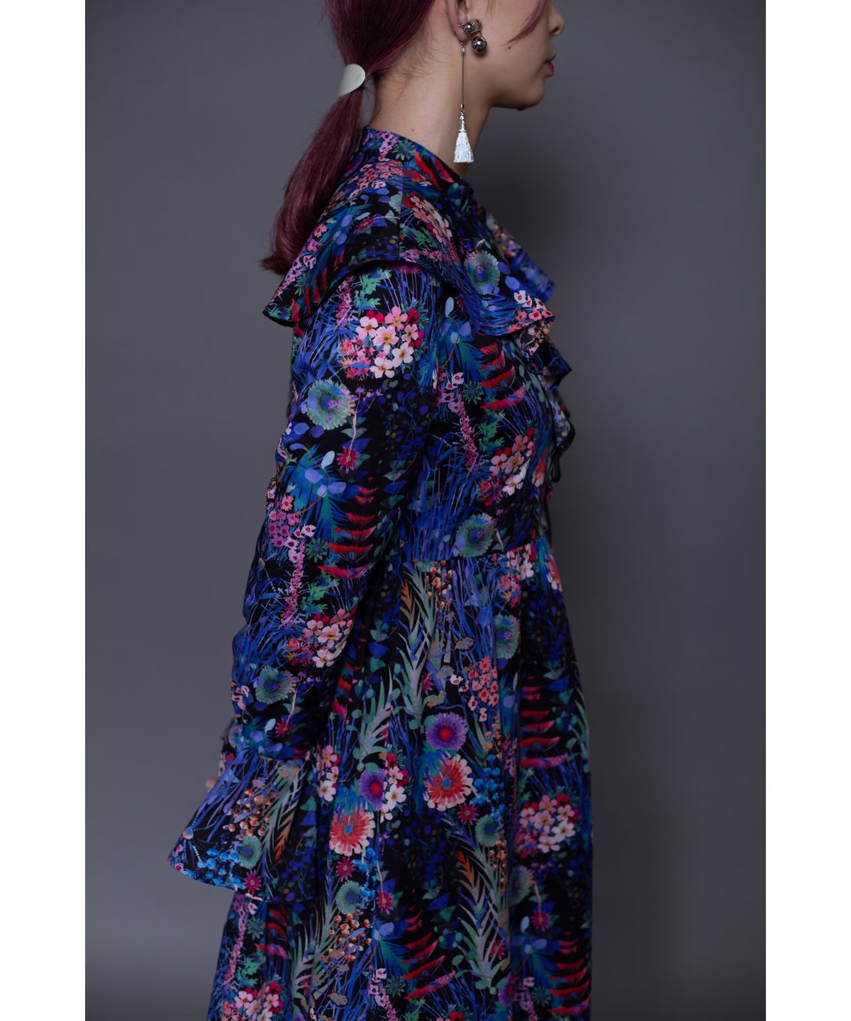 Frill dress | Liberty London “Tresco” | Ryukoh 