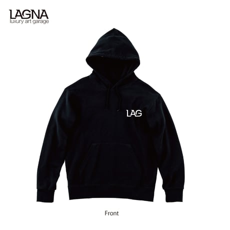 LAGNAプルオーバーパーカー10.0oz LAGロゴ