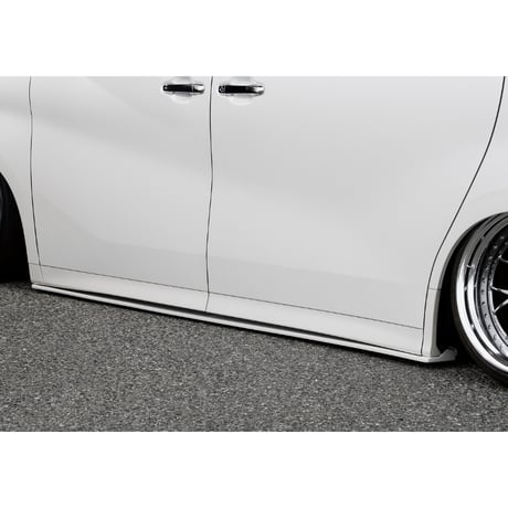 LAGNA 30アルファード後期 FRP 2色塗装品 薄型 フラップエアロ