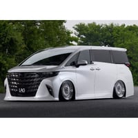 LAGNA 40系アルファード FRP単色塗装! 薄型フラップエアロ