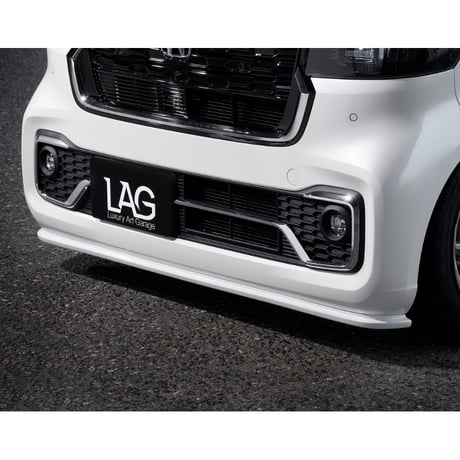 LAGNA N-BOXカスタム後期 FRP２色塗装品 薄型フラップエアロ３点セット