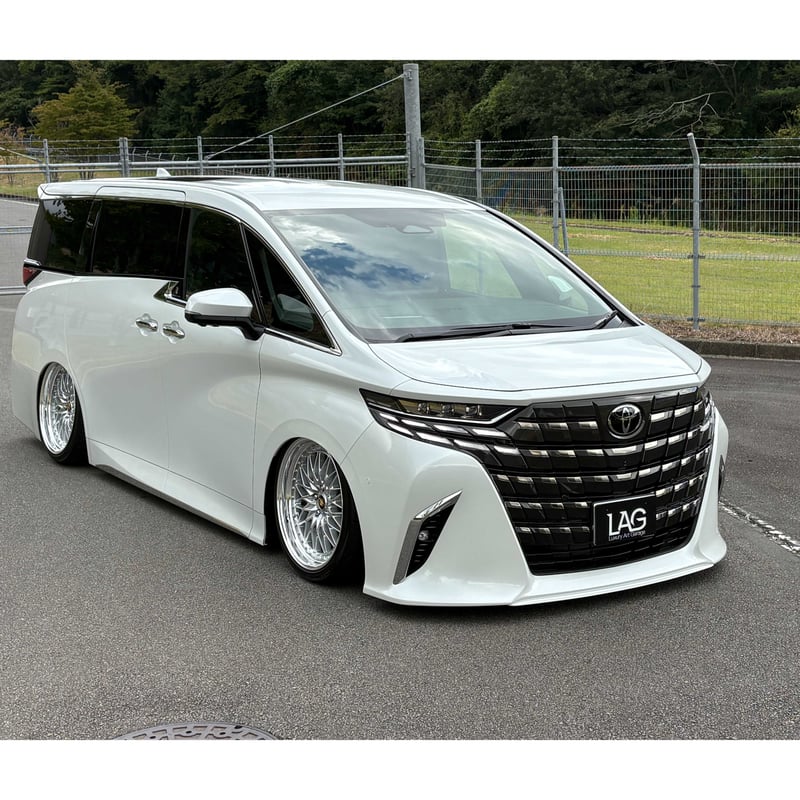 LAGNA 40アルファード フロントスパッツエアロ Ver2 | LAGNA