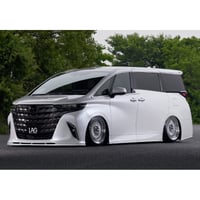 LAGNASTLE 40系アルファード FRP 薄型フラップエアロ３点セット  単色塗装