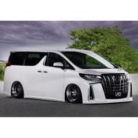 LAGNA 30アルファード後期 FRP 単色塗装品 薄型 フラップエアロ