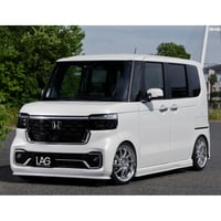 LAGNA N-BOXカスタム後期 FRP未塗装品 薄型フラップエアロ３点セット
