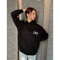 LAGNAプルオーバーパーカー10.0oz LAGロゴ