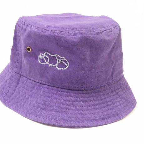 Bucket Hat (Purple×Gray)