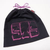 Nylon KIN-CHAKU pouch (Black)