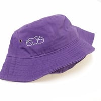 Bucket Hat (Purple×Gray)