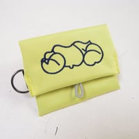 Coin Case PVC (LG×Navy)