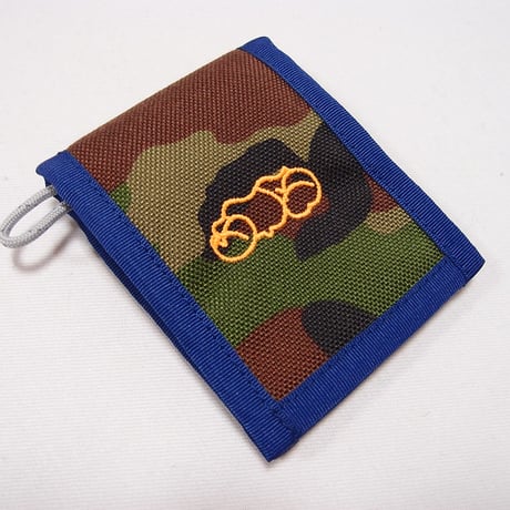 Screwed Wallet (Camo×Orange×Navy)
