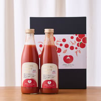 【ギフト箱・巻紙】スペシャルティ・無添加100％トマトジュース　720ml×2本セット