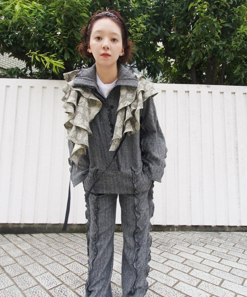 FUMIE=TANAKA / frill all-in-one | JURK MAISON CÏTY