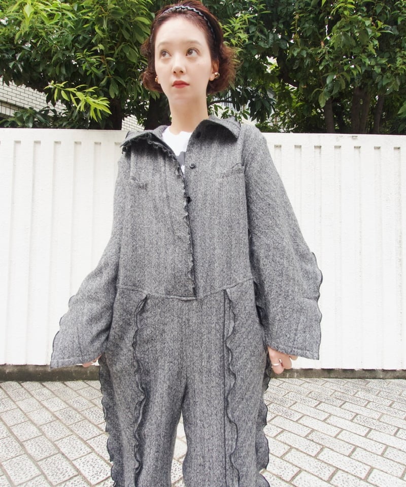 FUMIE=TANAKA / frill all-in-one | JURK MAISON CÏTY