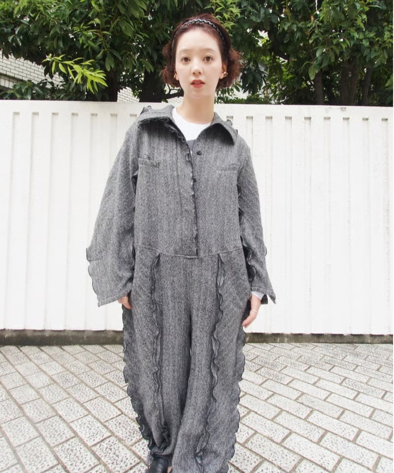 FUMIE=TANAKA / frill all-in-one | JURK MAISON CÏTY