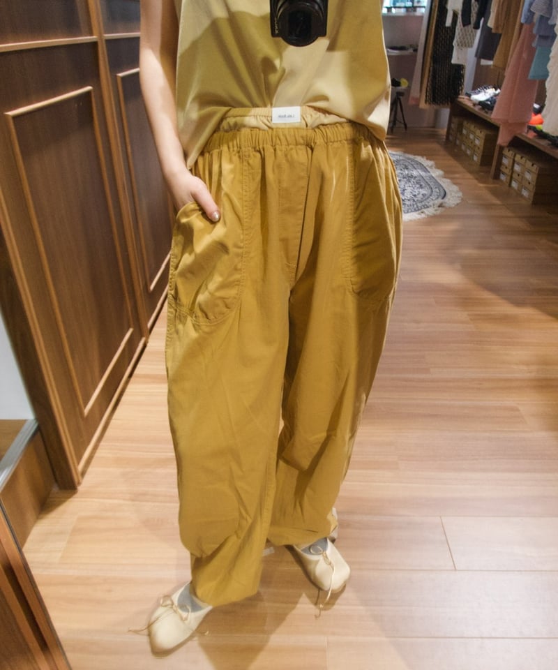 papier / Puckering pants | JURK MAISON CÏTY