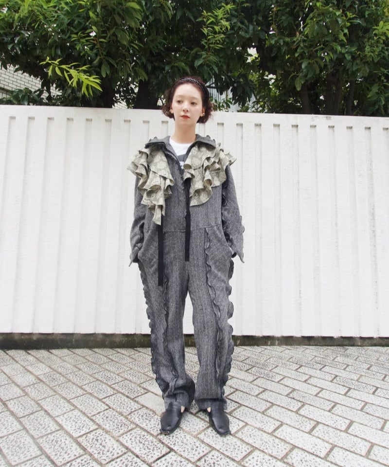 FUMIE=TANAKA / frill all-in-one | JURK MAISON CÏTY