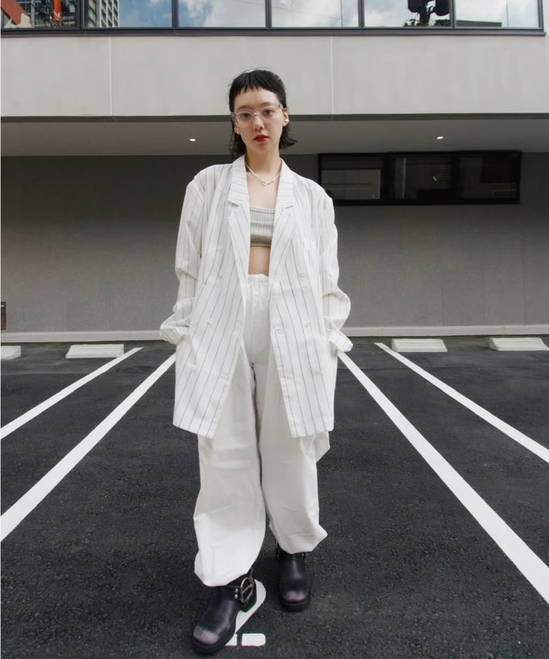 papier / Puckering pants | JURK MAISON CÏTY