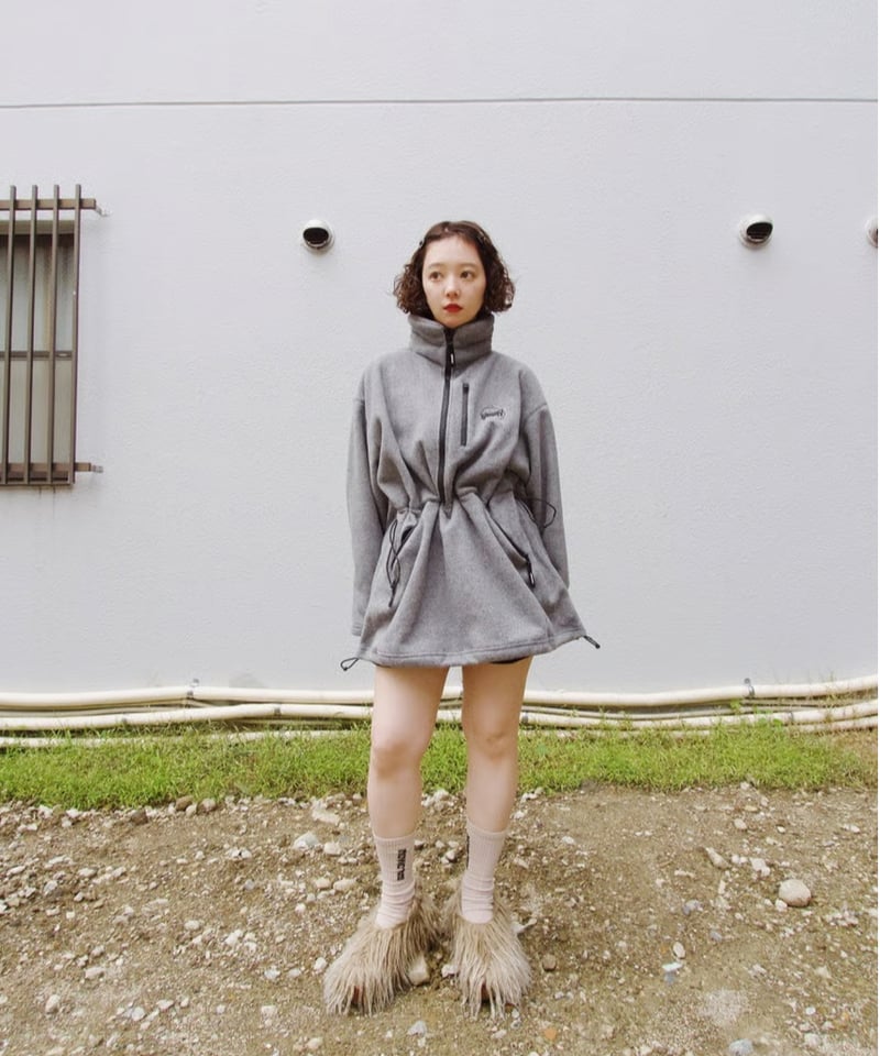 HOLIDAY. / CLASSIC FLEECE ANORAK DRESS | JURK M