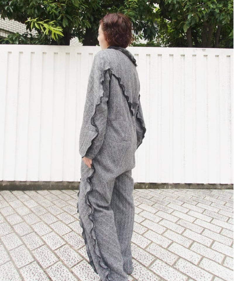 FUMIE=TANAKA / frill all-in-one | JURK MAISON CÏTY