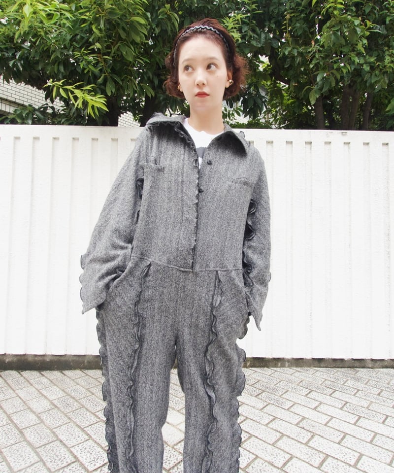 FUMIE=TANAKA / frill all-in-one | JURK MAISON CÏTY