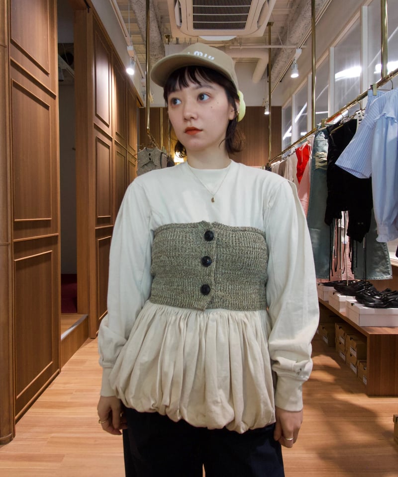 Little $uzie 25SS / Linen Cotton Rib Belly Band