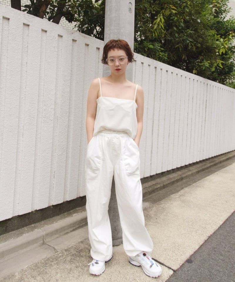 papier / Puckering pants | JURK MAISON CÏTY