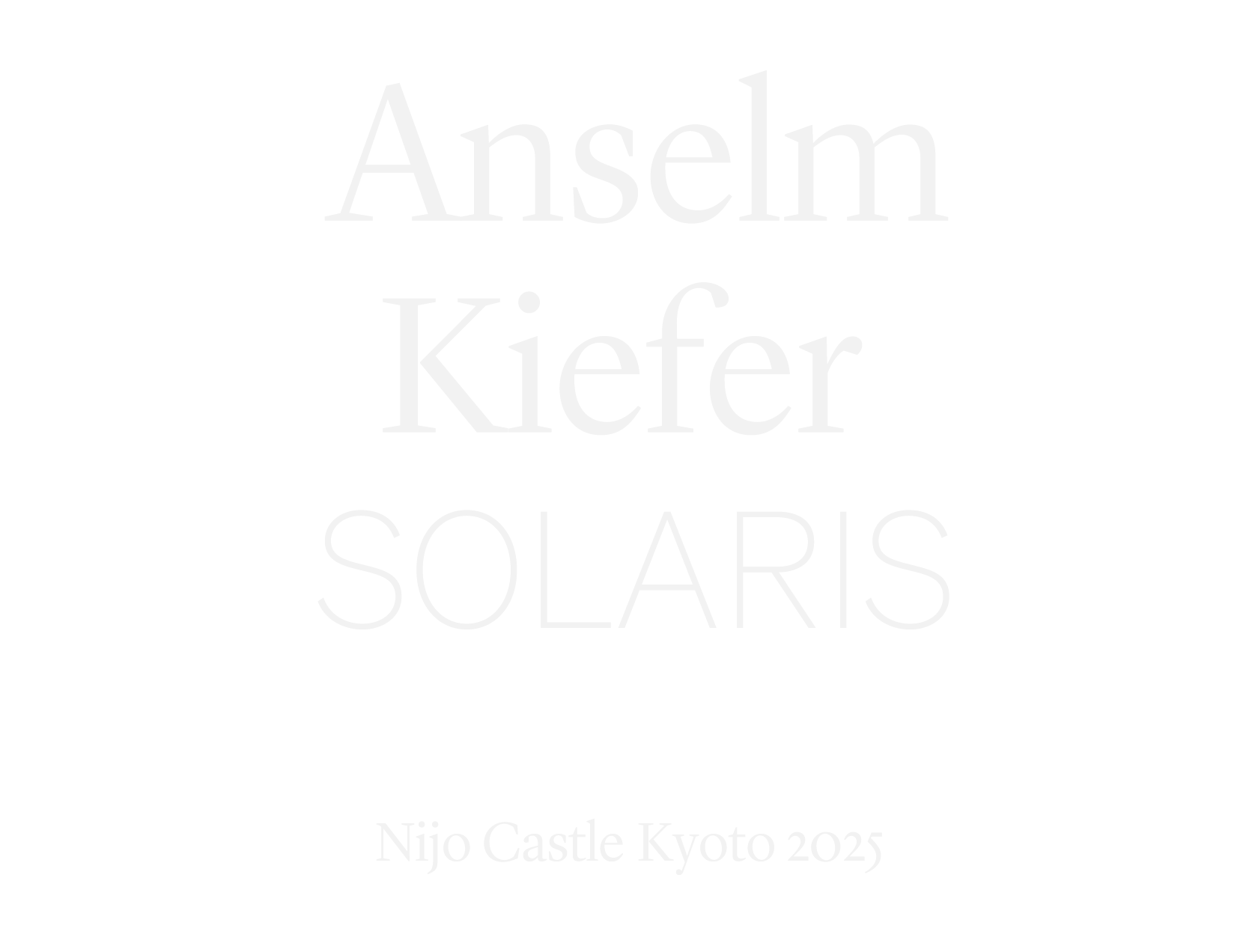  Anselm Kiefer Solaris