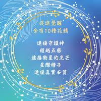 靈性覺醒花精 / 創造力  / 超越五感 / 星際種子 / 恒星的光芒 / 連接真實本質 / 含10種花精 / flower essence /