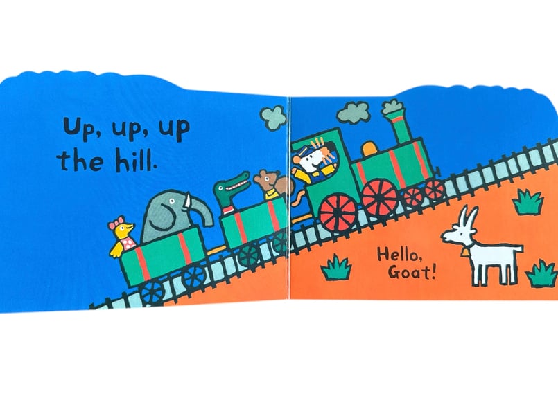 Maisy's Train メイシーちゃんのきしゃ (英語版 / ボードブック) | lumo