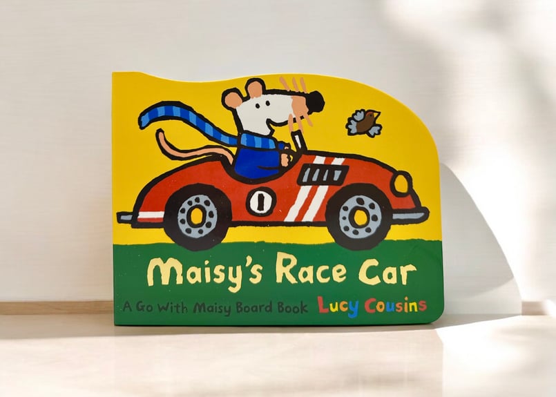 Maisy's Race Car メイシーちゃんのレースカー (英語版 / ボード