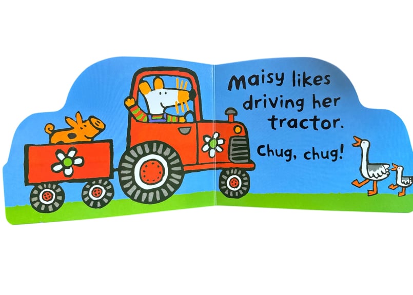 メイシーちゃんののりものだいすき Maisy Likes Driving (英語版