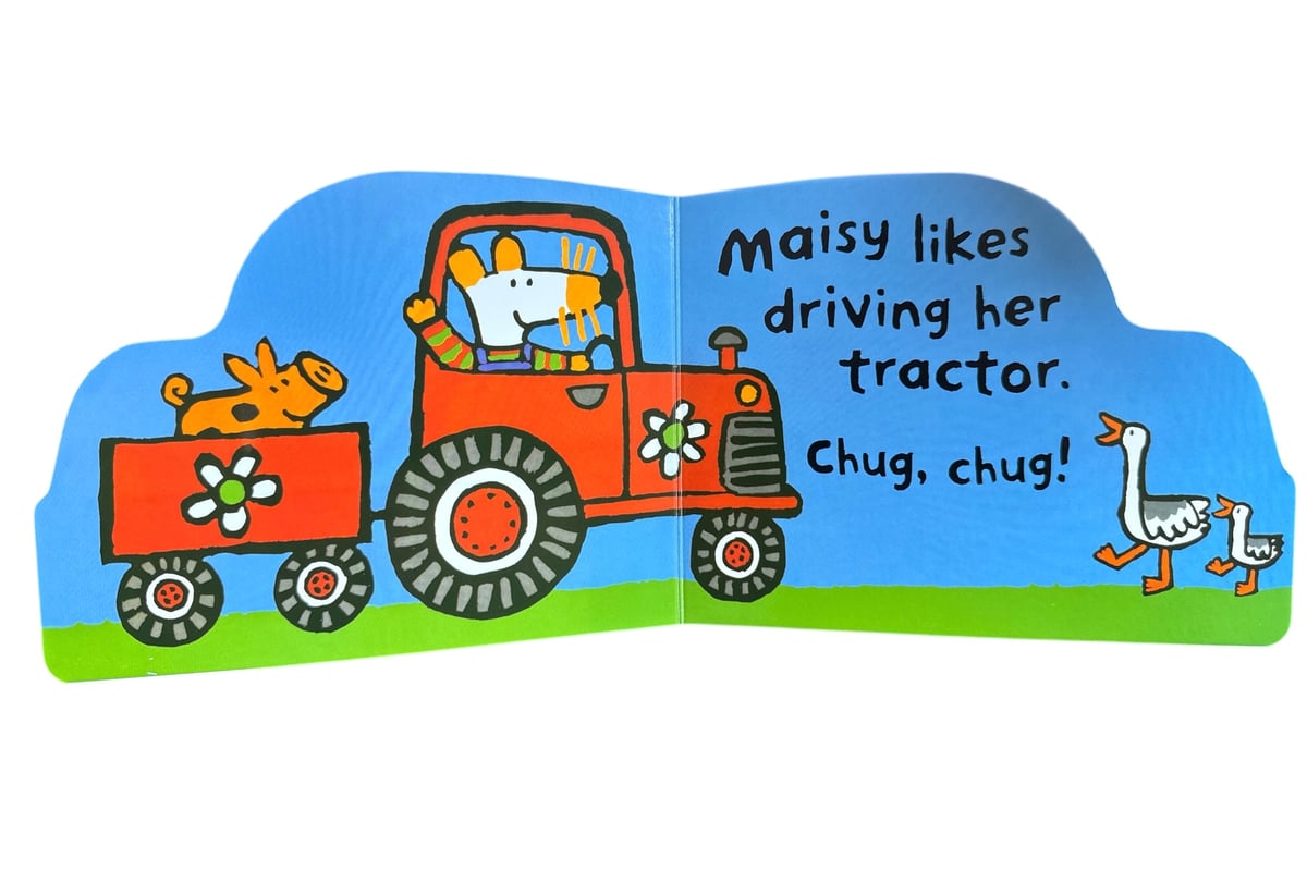 メイシーちゃんののりものだいすき Maisy Likes Driving (英語版